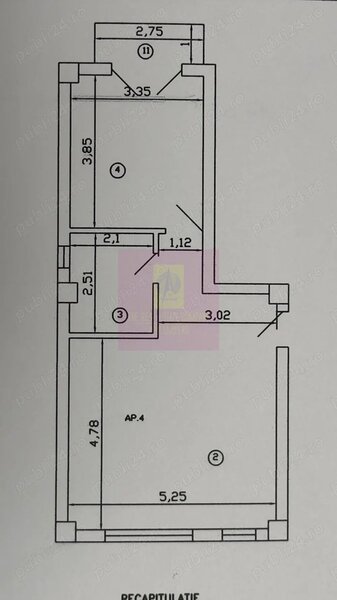 Vanzare apartament 2 camere Fundeni- Dobroesti